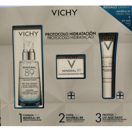 Vichy Coffret Minéral 89 Protocolo de Hidratação