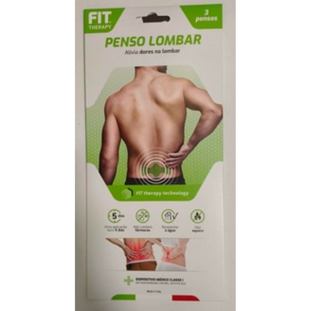 Sangool Fit Therapy Lombar 3 emplastros