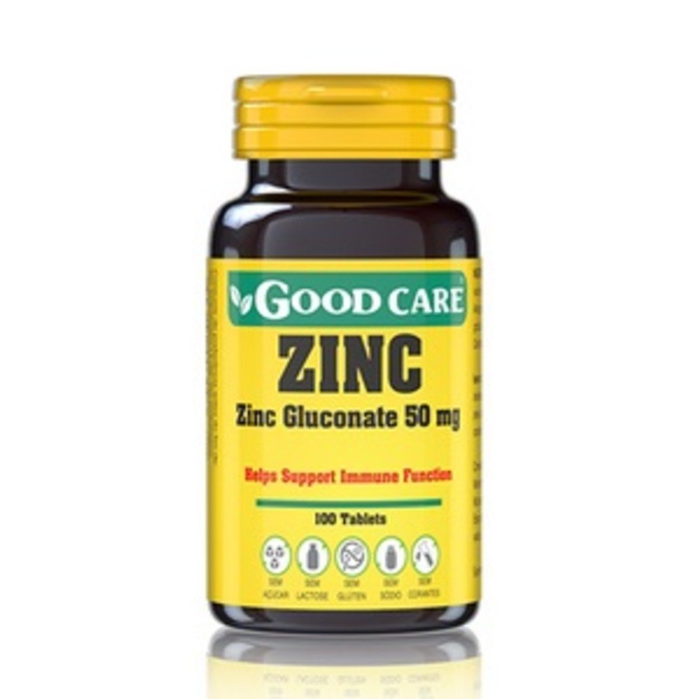 GoodCare Zinco Gluconato 50 mg  100 cápsulas