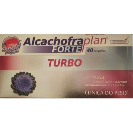 Fharmonat Alcachofra Plan Forte - Turbo - 40 ampolas