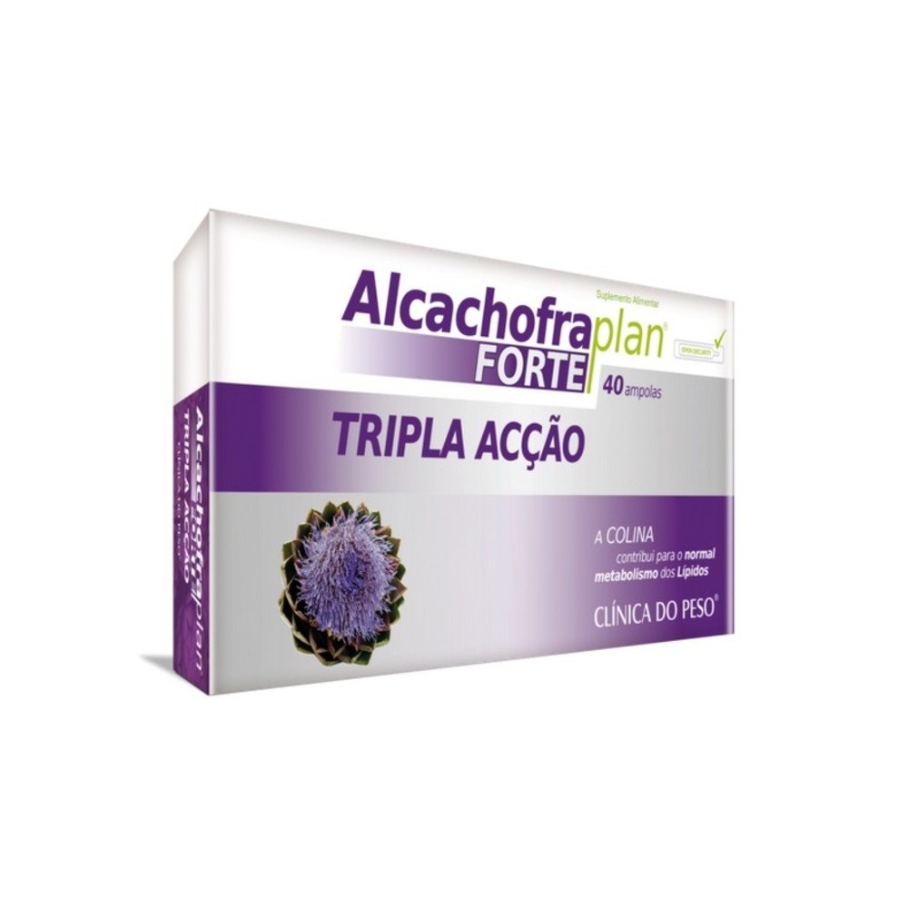 Fharmonat Alcachofra Plan Forte Tripla Acção 40 ampolas