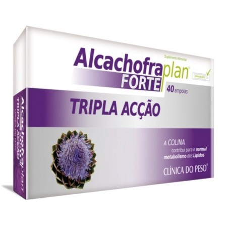 Fharmonat Alcachofra Plan Forte Tripla Acção 40 ampolas