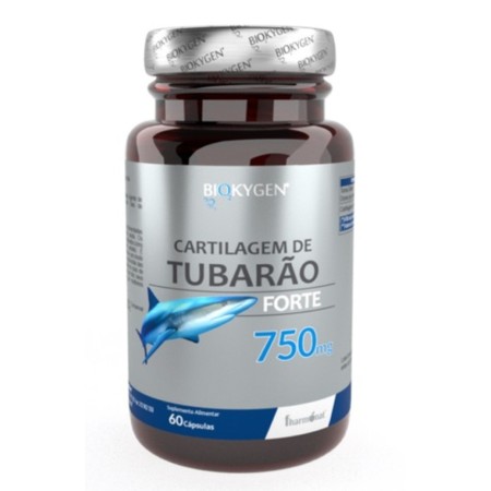 Fharmonat BioKygen Cartilagem de Tubarão Forte 750 mg 60 caps