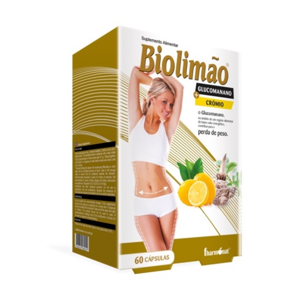 Fharmonat Biolimão com Glucomanano + Crómio 60 cápsulas