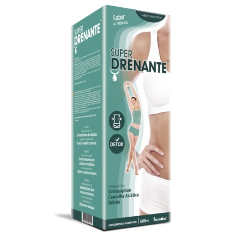 Fharmonat Detox Super Drenante com sabor a melancia 500 ml