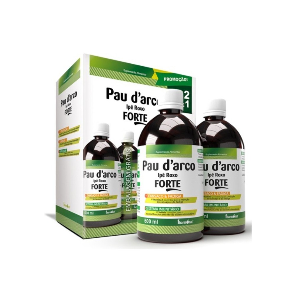 Fharmonat Pau d'arco Ipê Roxo Forte 2 x 500 ml - Pack leve 2 pague 1