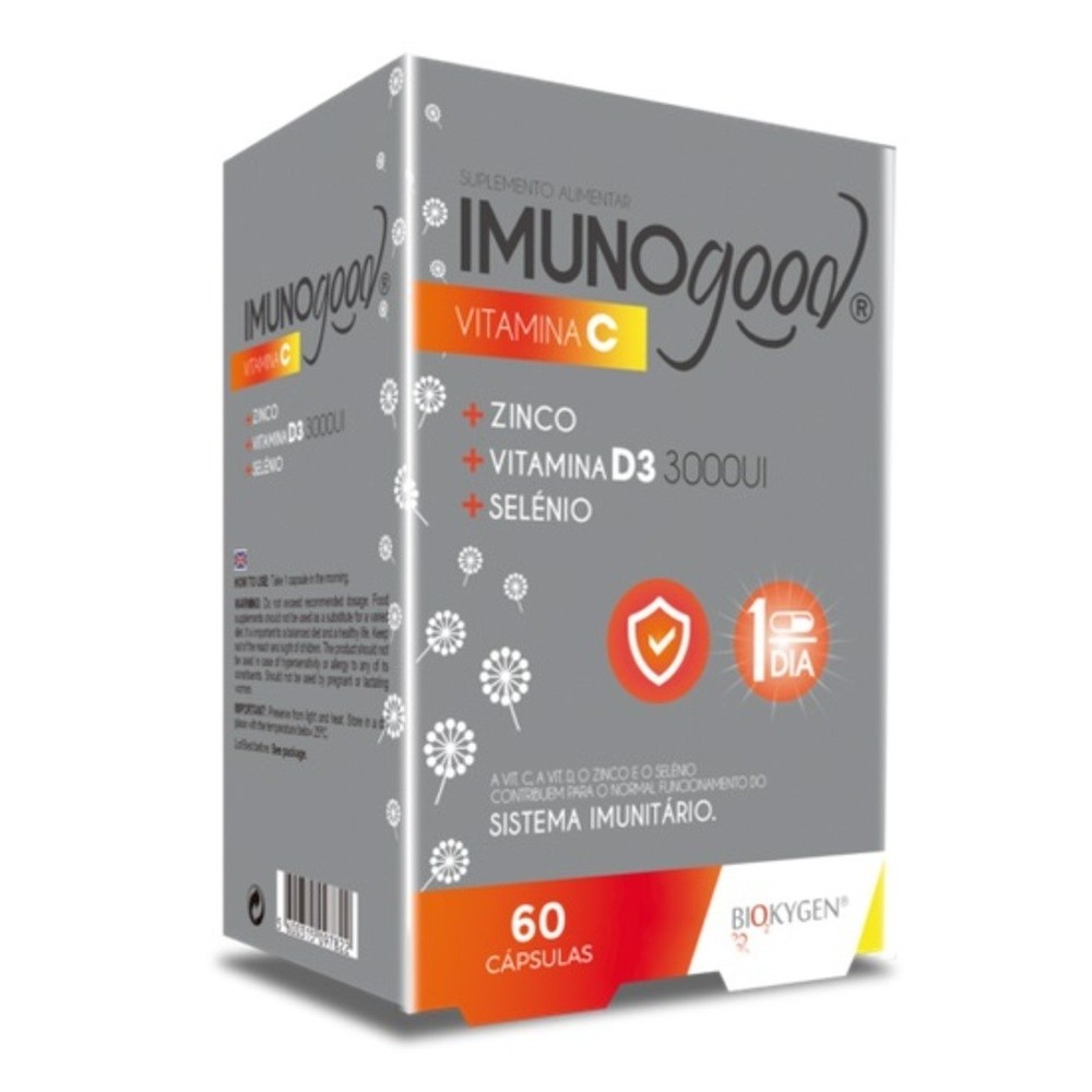 Biokygen Imunogood com Vitamina C  60 cápsulas