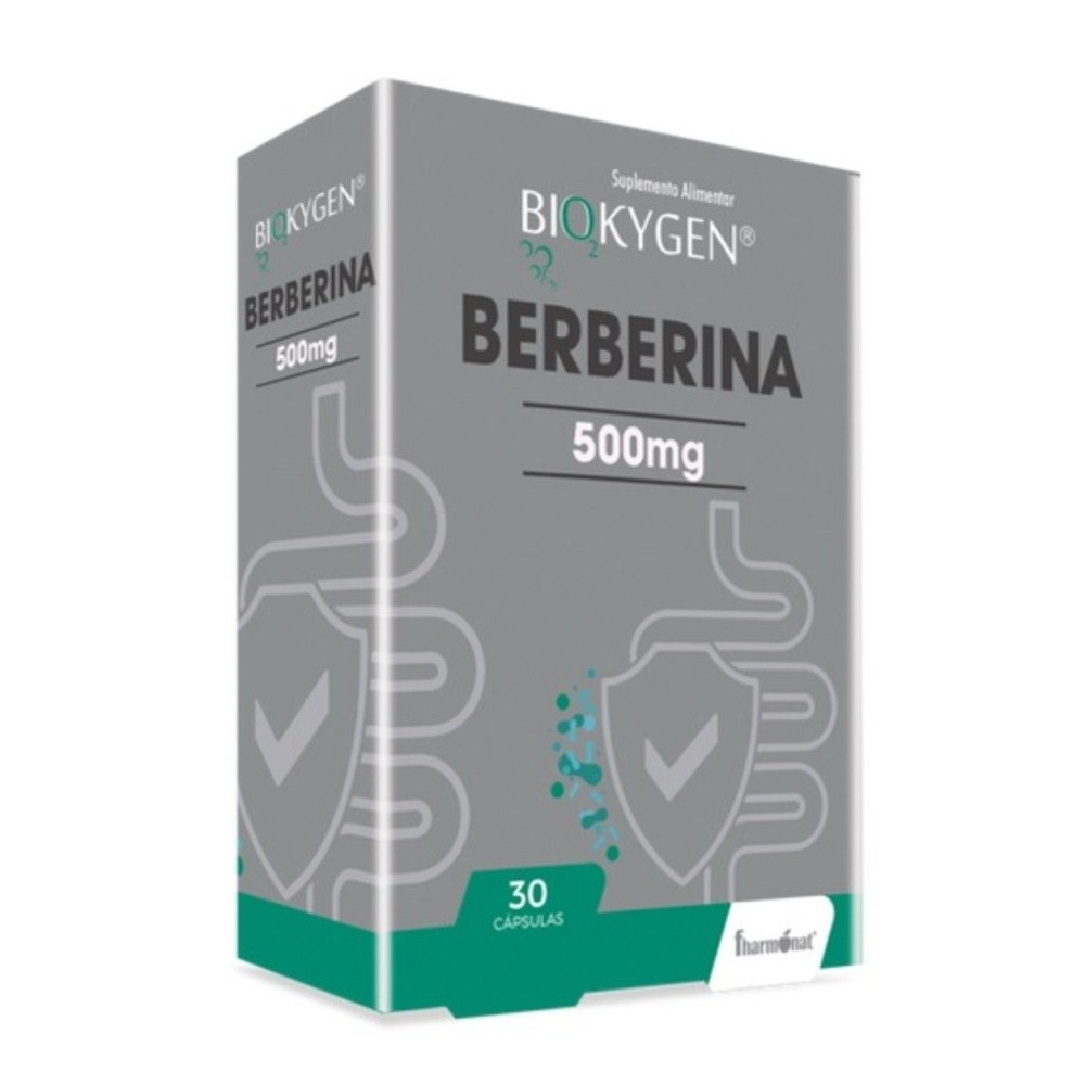 Biokygen Berberina 500 mg - 30 cápsulas