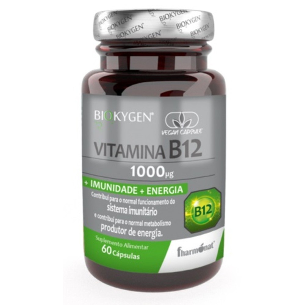 Biokygen Vitamina B12 1000 µg  60 cápsulas