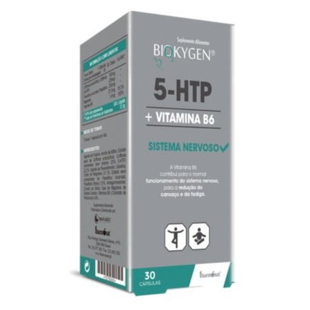 Biokygen 5-HTP + Vitamina B6   30 cápsulas