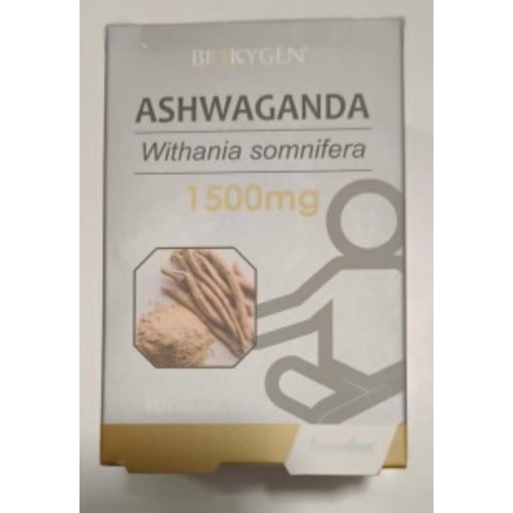 Biokygen Ashwaganda 1500 mg  90 cápsulas