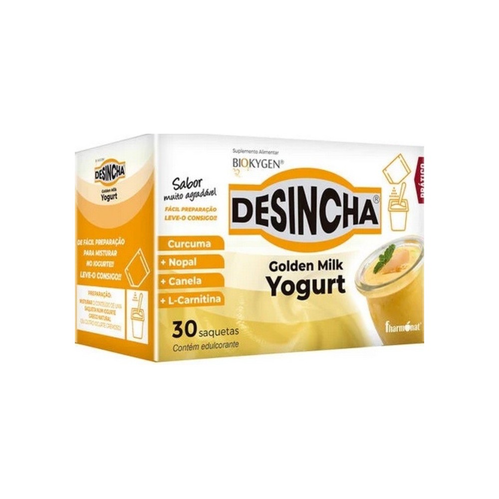 Biokygen Desincha Golden Milk Yogurt 30 saquetas