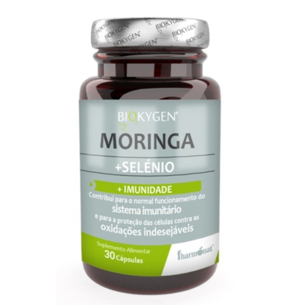 Biokygen Moringa + Selénio  30 cápsulas