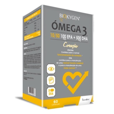 Biokygen Òmega 3  100mg EPA + 500mg DHA  60 cápsulas