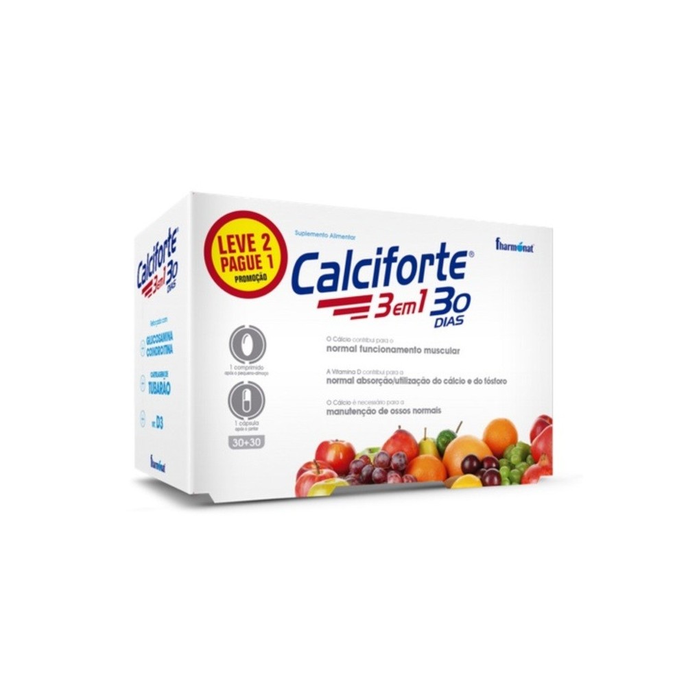 Fharmonat Calciforte 30 comprimidos + 30 cápsulas