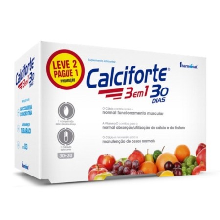 Fharmonat Calciforte 30 comprimidos + 30 cápsulas