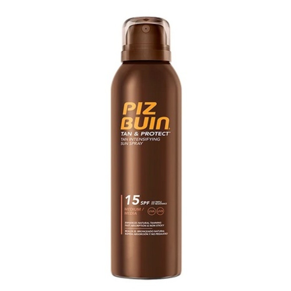 PIZ BUIN TAN & PROTECT Spray Solar Intensificador de Bronzeado FPS15  (150ml)