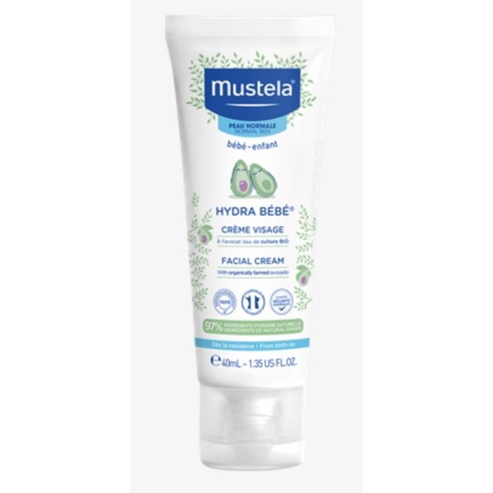 Mustela Creme de Rosto Peles Normais 40 ml