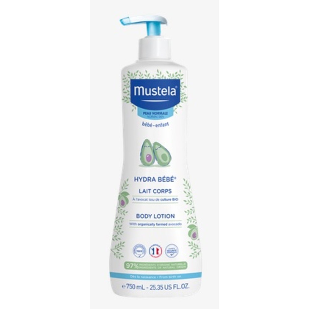 Mustela Hydra Leite Corporal Peles Normais 750 ml