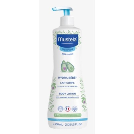 Mustela Hydra Leite Corporal Peles Normais 750 ml