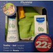 Mustela Kit Gel Lavante Suave 200 ml + Hydra Creme de Rosto 40 ml + oferta de toalha
