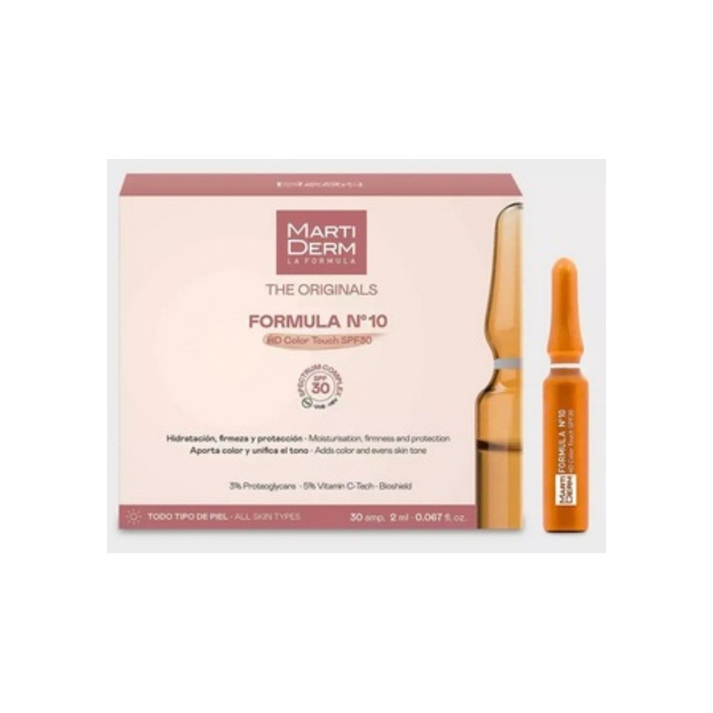 MartiDerm The Originals Formula Nº 10 10 ampolas x 2ml