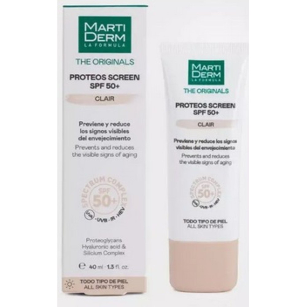 Martiderm The Originals Proteos Screen SPF 50+ Claro  40 ml