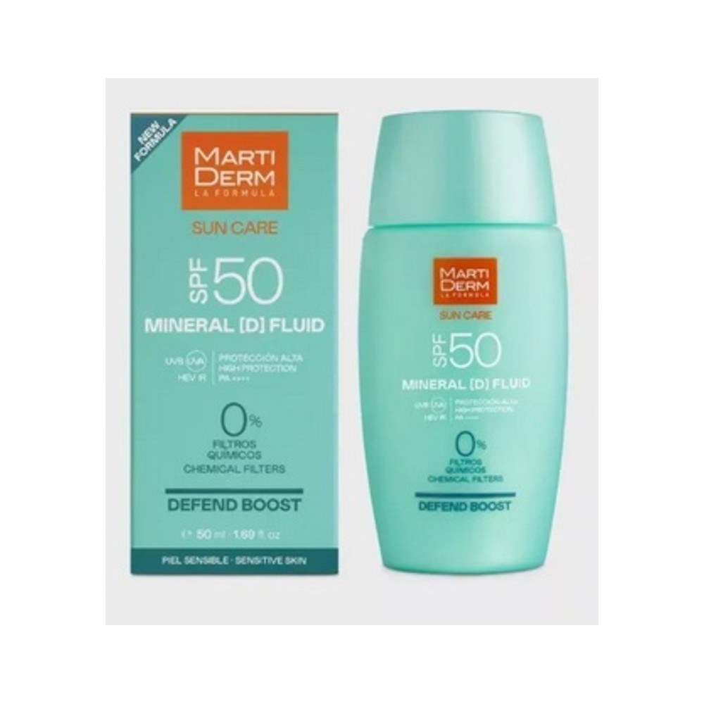 Martiderm Sun Care Mineral Fluid SPF 50+  50ml