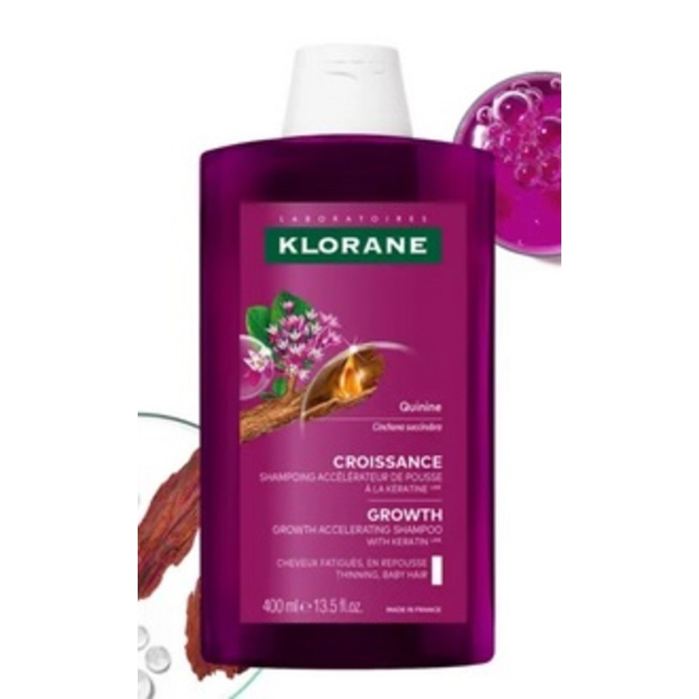 Klorane Champô Acelerador de Crescimento com adenosina  400 ml