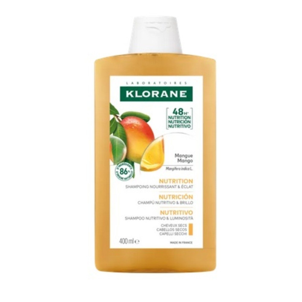 Klorane Champô com Manga Cabelos Secos 400 ml