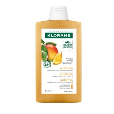 Klorane Champô com Manga Cabelos Secos 400 ml