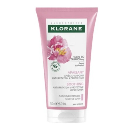 Klorane Bálsamo com Peónia Bio Couro Cabeludo Sensível 150 ml