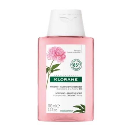 Klorane Champô Peónia Bio Couro Cabeludo Sensível 100 ml