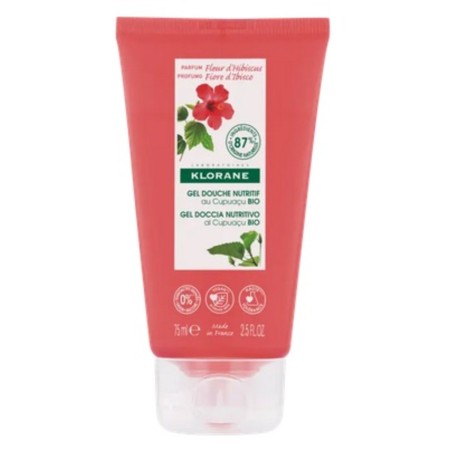 klorane Gel Douche Nutritivo Bio com Flor de Hibiscus 75 ml