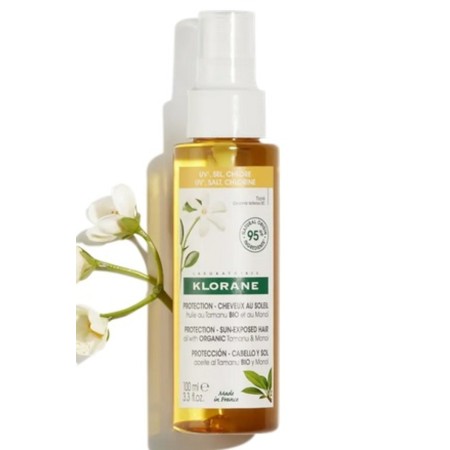 Klorane Oleo de Tamanu Bio & Monoi para Proteção Solar  100 ml