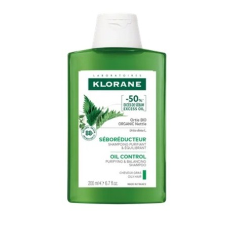 Klorane Champô  Urtiga Bio Cabelos Oleosos 200 ml