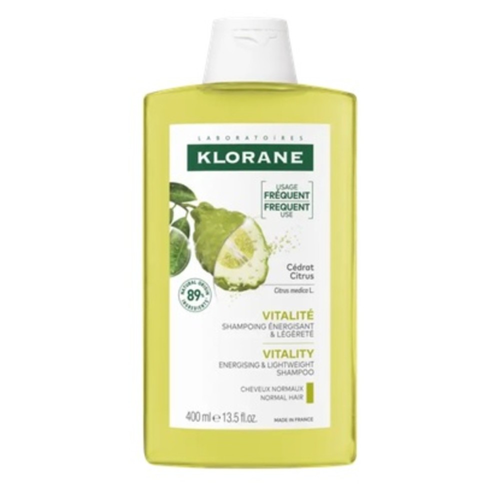 Klorane Champo com Cidra Cabelo Normal a Oleoso 400 ml