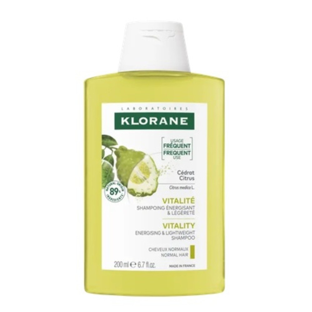 Klorane Champo com Cidra Cabelo Normal a Oleoso 400 ml