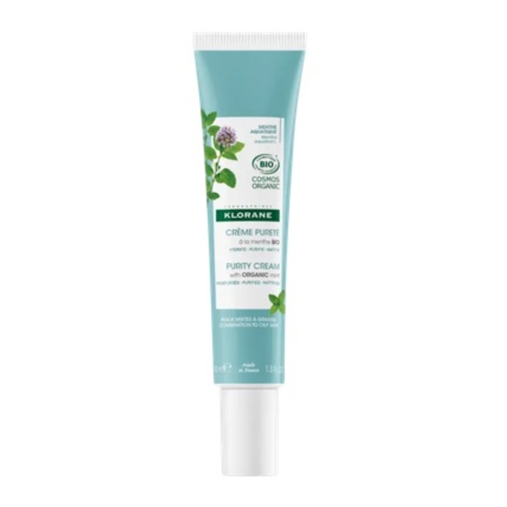 Klorane Creme Hidratante Menta Bio  40 ml
