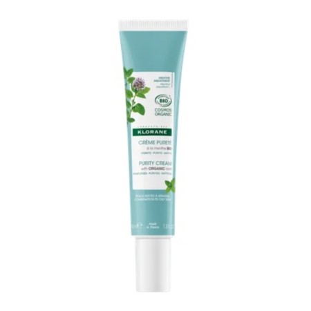 Klorane Creme Hidratante Menta Bio  40 ml