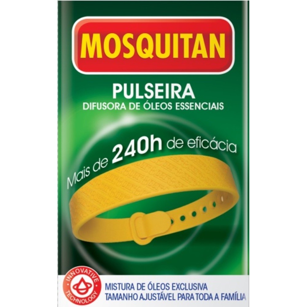 Sangool Mosquitan Pulseira Repelente com Oleos Essenciais