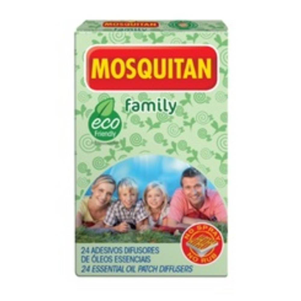 Sangool Mosquitan Family Adesivos  24 unidades