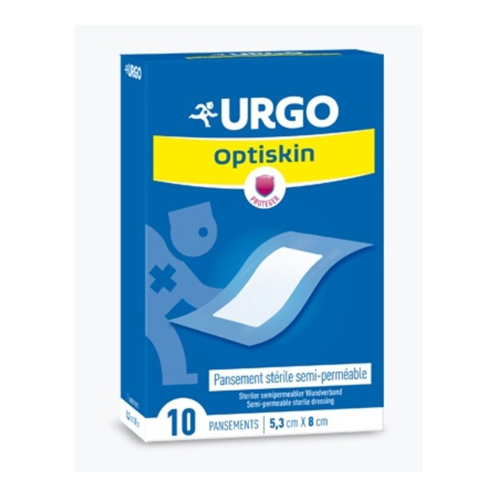 Urgo Penso Semi Permeável Estéril Optiskin 10 cm x 7 cm  -  10 unidades