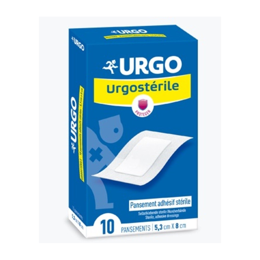 Urgo Pensos Esterelizados 10 cm x 8 cm  10 unidades