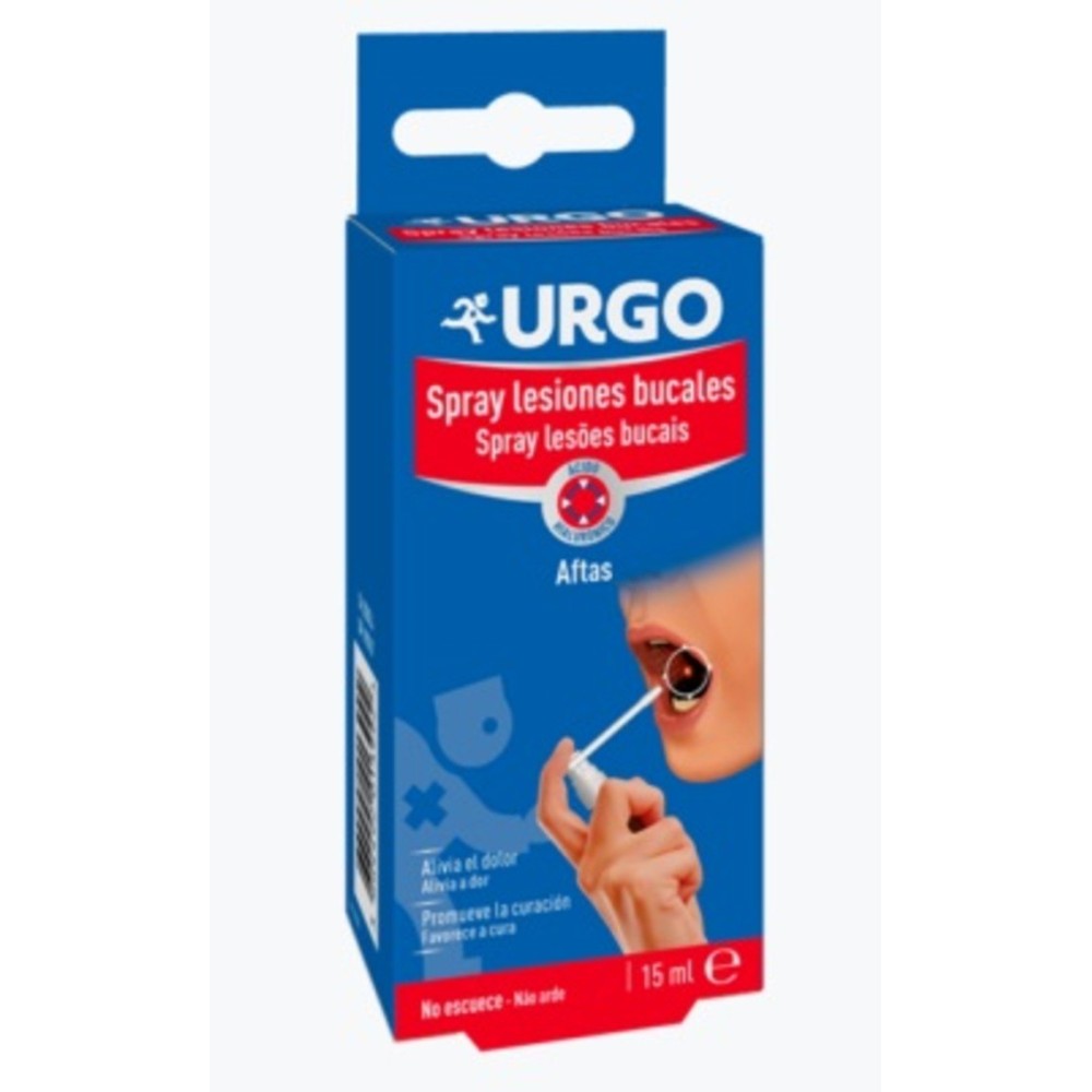 URGO Aftas Spray Lesões Bucais 15 ml