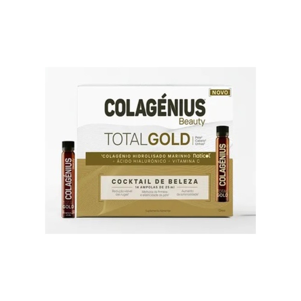 Uriach Colagenius Beauty Total Gold 14 ampolas