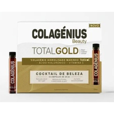 Uriach Colagenius Beauty Total Gold 14 ampolas