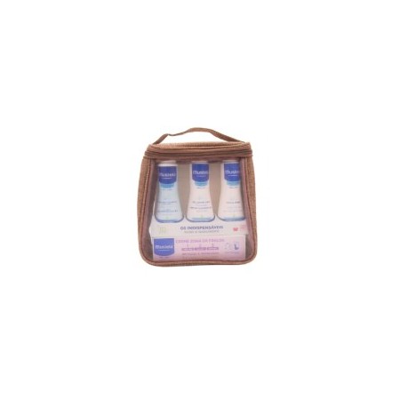 MUSTELA Bolsa "Os Indispensáveis" Rosa «bordeaux»